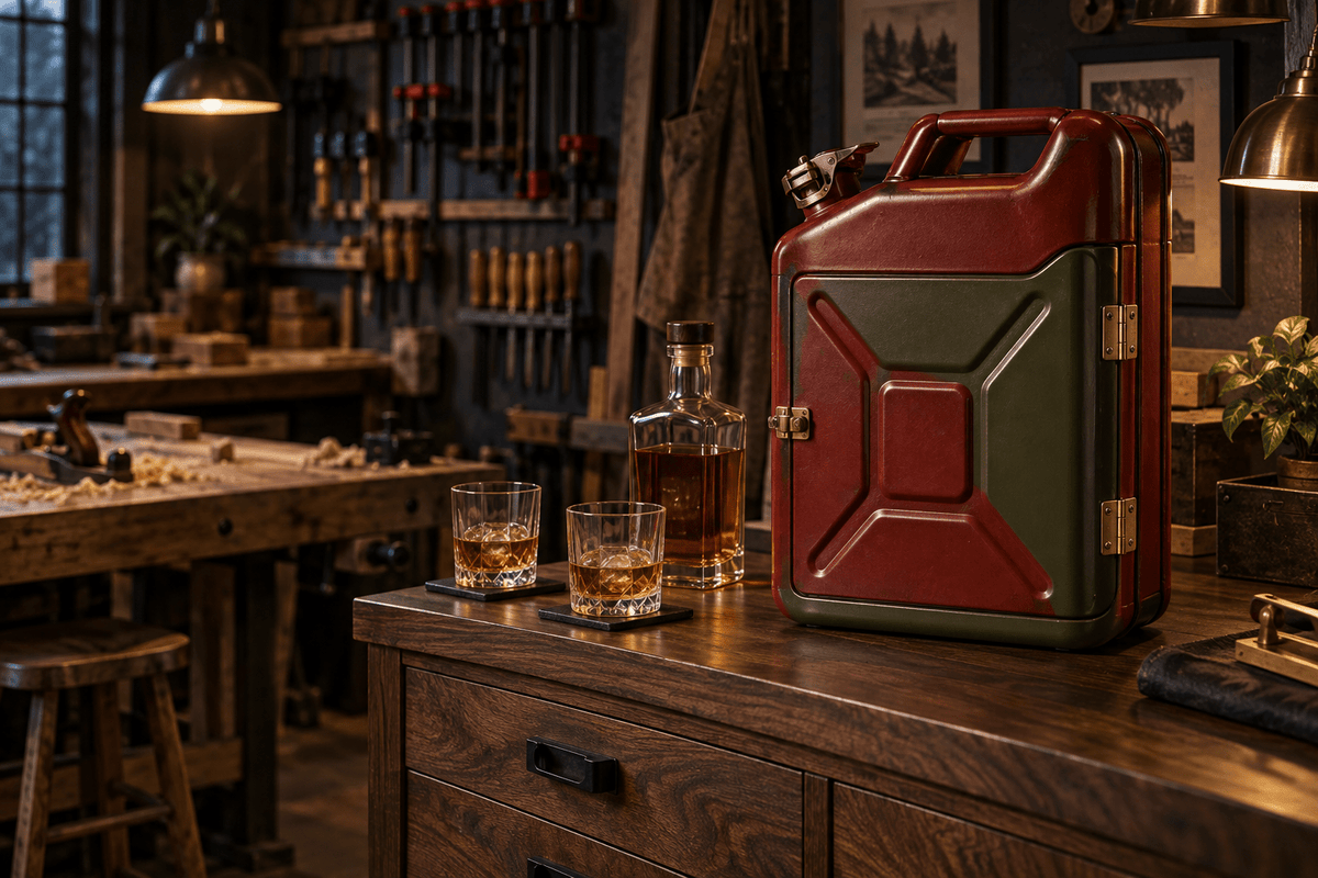 Whiskey Gifts for Woodworkers: 7 Workshop-Friendly Barware Ideas