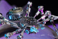 Mechanical Spider Steampunk Decor Lamp - mechanical spider decor top view 01